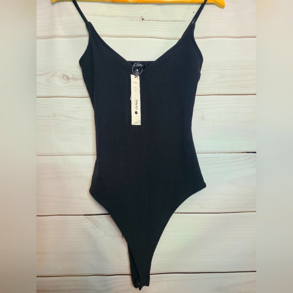 Aqua Bodysuit Size Small NWT